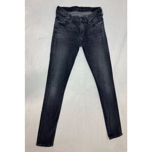 Citizens of Humanity Avedon Low Rise Skinny Leg Jeans Black Gray - Size 27